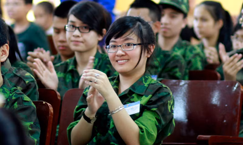 Lớp học kỳ quân đội sẽ mang lại nhiều trải nghiệm thú vị cho các bạn trẻ