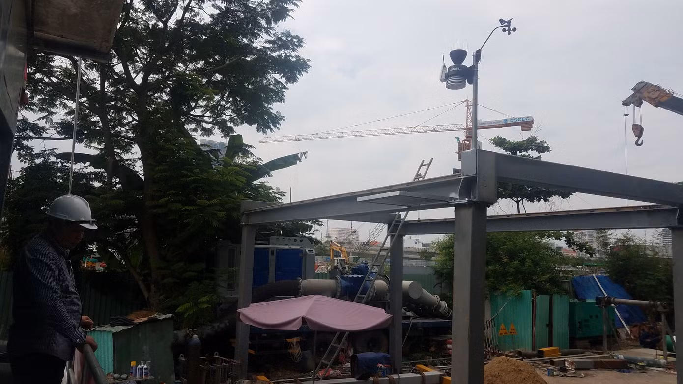Ông chủ ‘siêu máy bơm’ ở Sài Gòn tự bỏ tiền lắp trạm quan trắc ảnh 2
