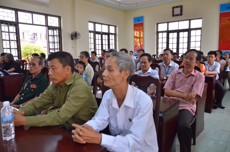 Thương bệnh binh tại trung tâm
