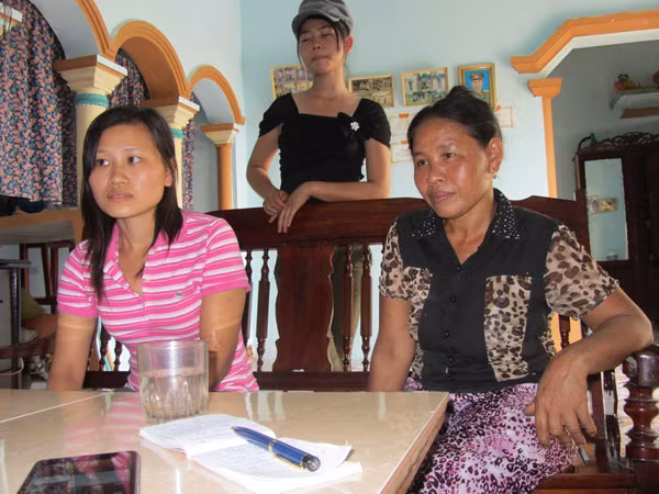 Gia đình thủy thủ Trần Văn Hùng (Nghi Tiến, Nghi Lộc) mong ngóng giây phút đoàn tụ