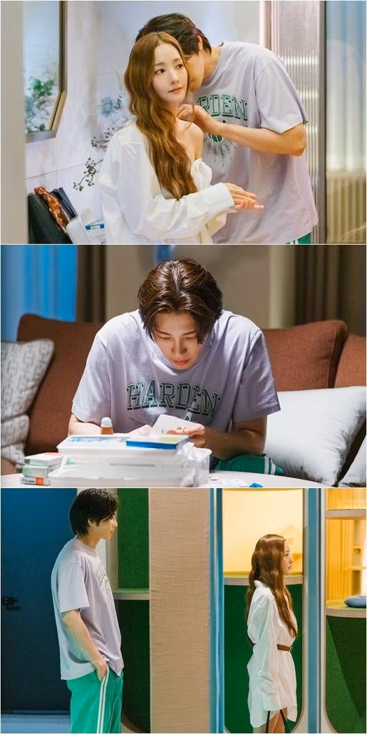 Park Min Young hiện đang quay bộ phim Hợp đồng tình yêu đã được phát sóng trên đài tvN với Kim Jae Young.