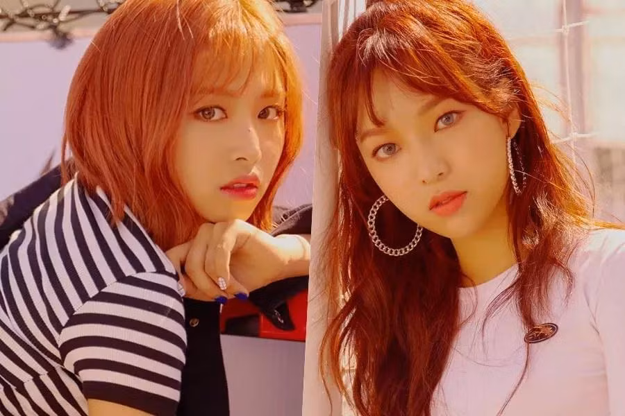 Chaewon và Yena của APRIL Chaewon và Yena của APRIL