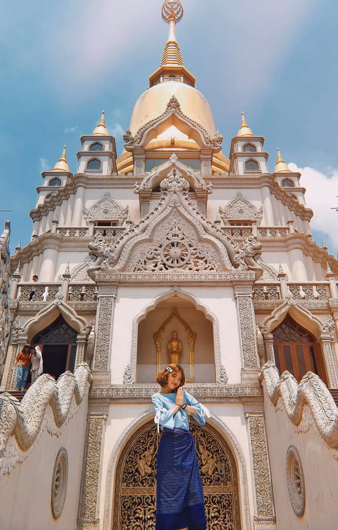 Thả nhẹ chiếc dáng với style Thái trên đất Việt. (Ảnh: Trà Giang) Thả nhẹ chiếc dáng với style Thái trên đất Việt. (Ảnh: Trà Giang)