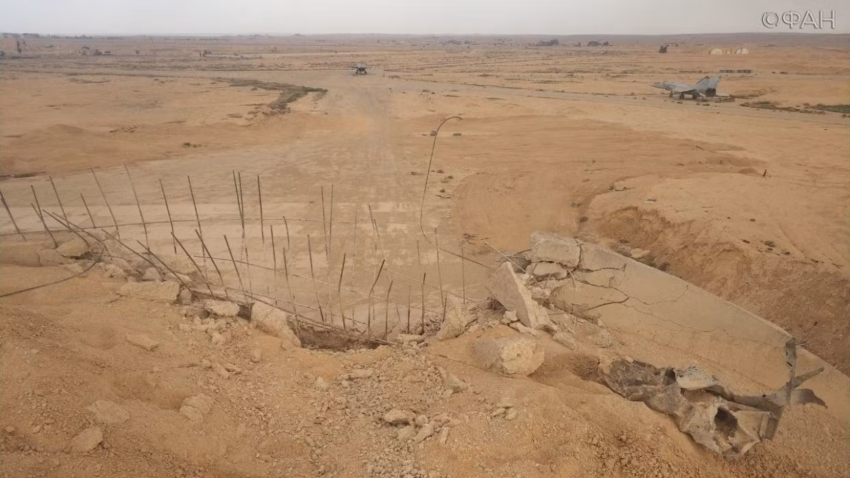 Nga công bố hình ảnh độc quyền vụ Israel không kích căn cứ Syria ảnh 3
