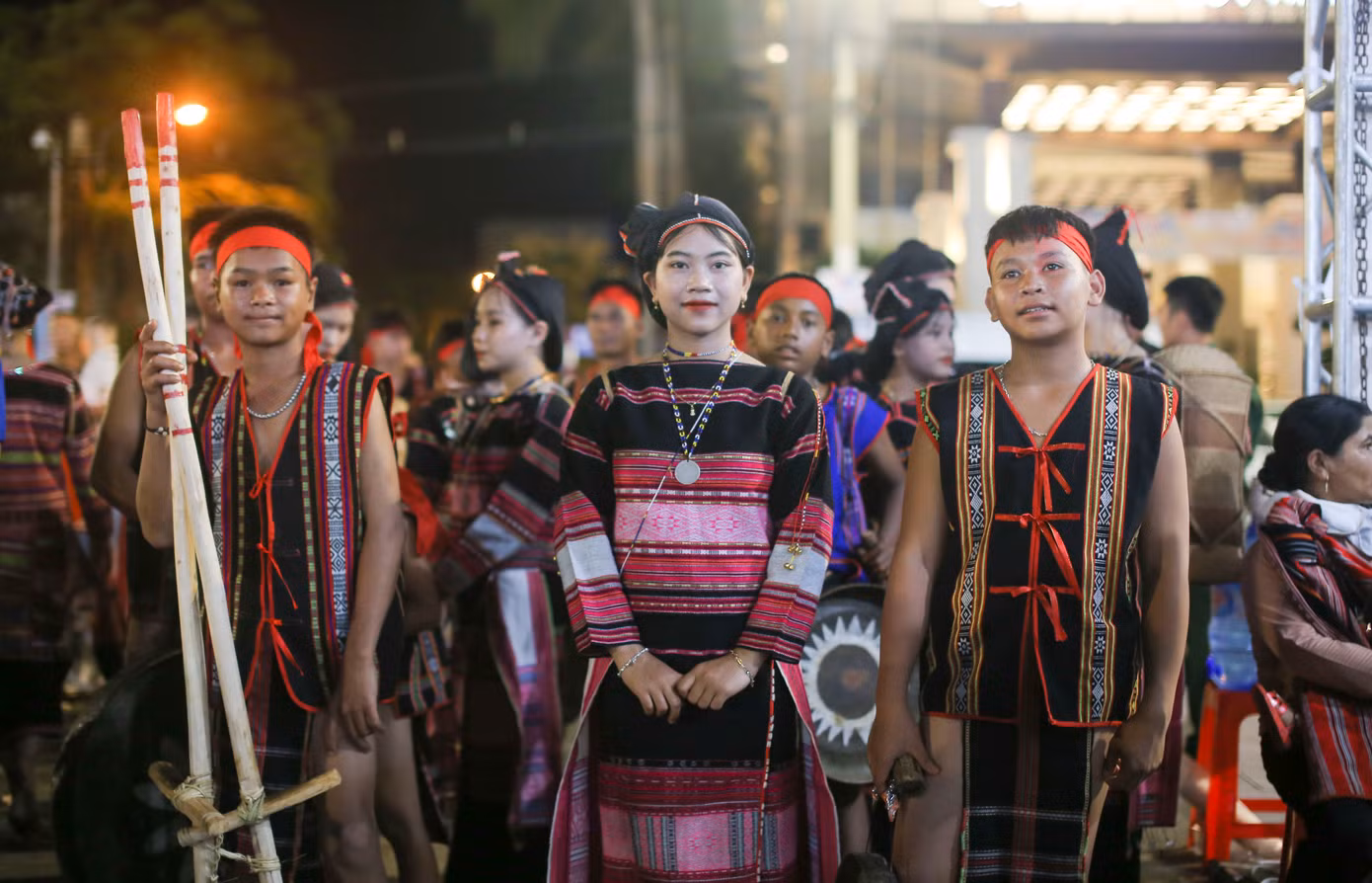 Các đơn vị tham gia buổi liên hoan. Ảnh: Trương Định Các đơn vị tham gia buổi liên hoan. Ảnh: Trương Định