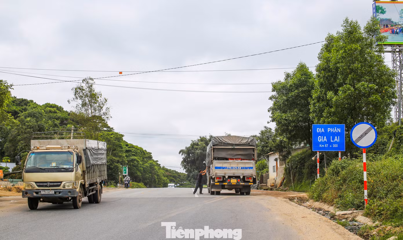 Địa phận tỉnh Gia Lai. Ảnh: Trương Định