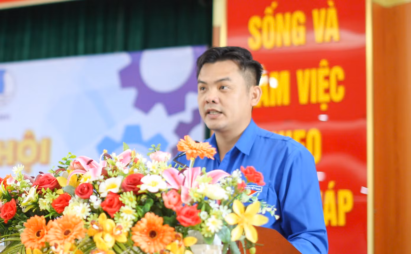 Anh Phạm Hồng Hiệp - Phó Bí thư Tỉnh Đoàn, Chủ tịch Hội LHTN Việt Nam tỉnh Bình Định. Ảnh: Trương Định Anh Phạm Hồng Hiệp - Phó Bí thư Tỉnh Đoàn, Chủ tịch Hội LHTN Việt Nam tỉnh Bình Định. Ảnh: Trương Định