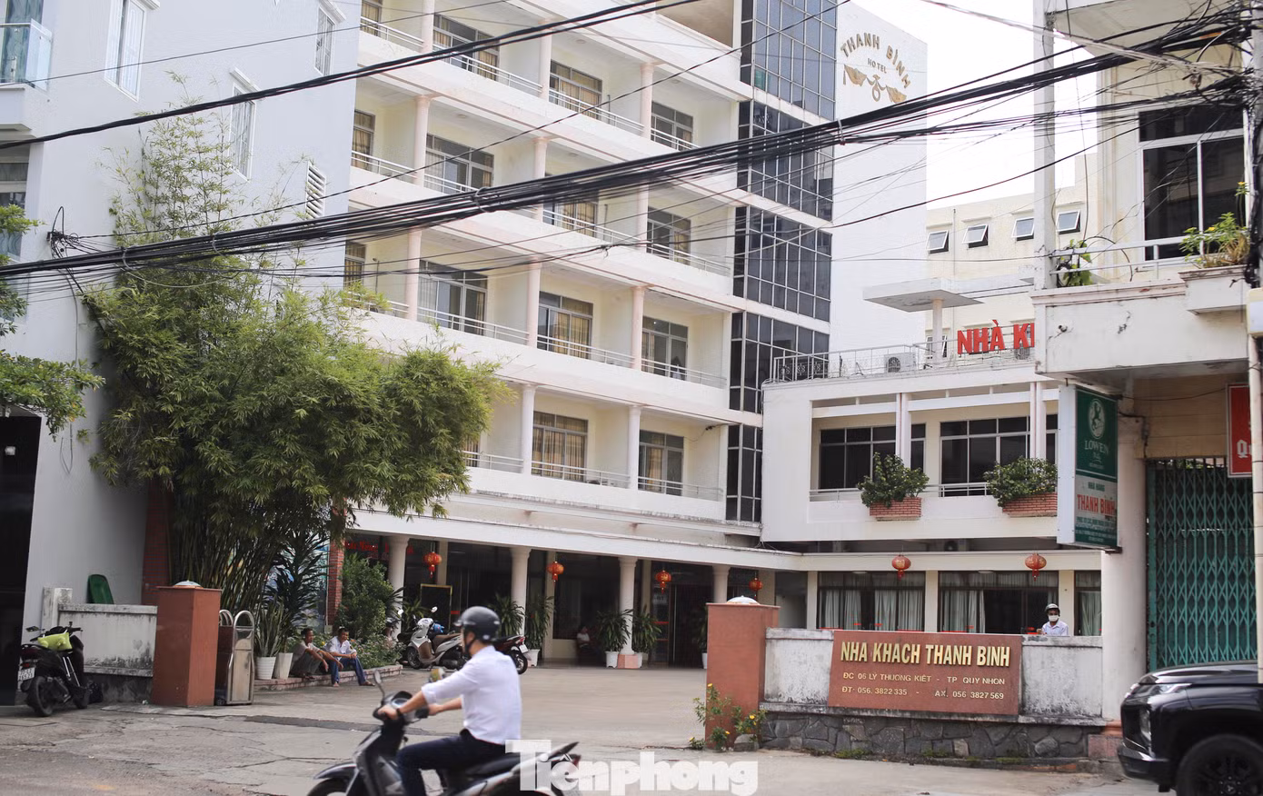 Nhà khách Thanh Bình. Ảnh: Trương Định Nhà khách Thanh Bình. Ảnh: Trương Định