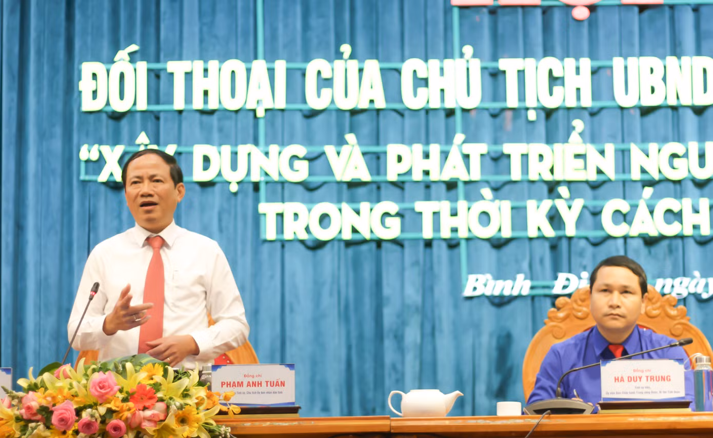 Ông Phạm Anh Tuấn phát biểu tại Hội nghị. Ảnh: Trương Định Ông Phạm Anh Tuấn phát biểu tại Hội nghị. Ảnh: Trương Định