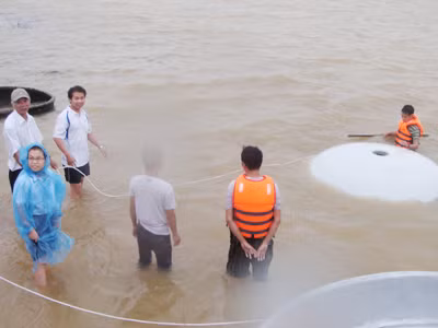 KS Nguyễn Xuân An khẳng định, giải pháp thuyền phao của ông sẽ cứu được nhiều người dân trong lũ lụt
