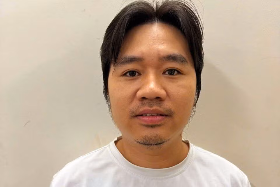 Trương Thanh Tịnh tại cơ quan công an. Ảnh: Công an cung cấp.