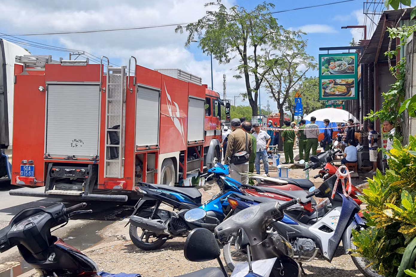 Khu vực xảy ra vụ việc. Ảnh: Hoàng Thuận