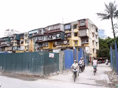 Khu chung cư cũ Thành Công - Hà Nội. Ảnh: Ngọc Châu