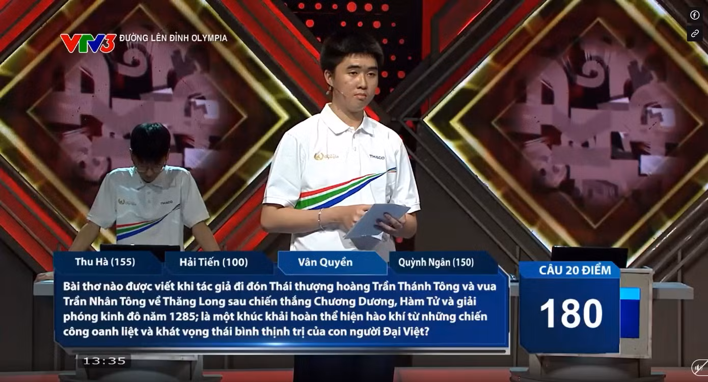 Vân Quyền dần "đuối sức" ở vòng thi cuối.
