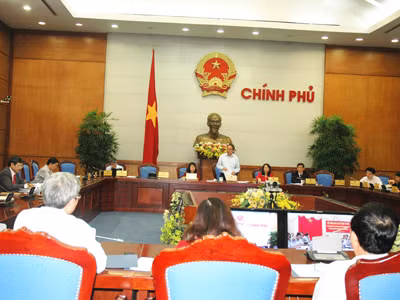 Phó Thủ tướng Nguyễn Thiện Nhân phát biểu chỉ đạo hội nghị về công tác phòng, chống dịch bệnh