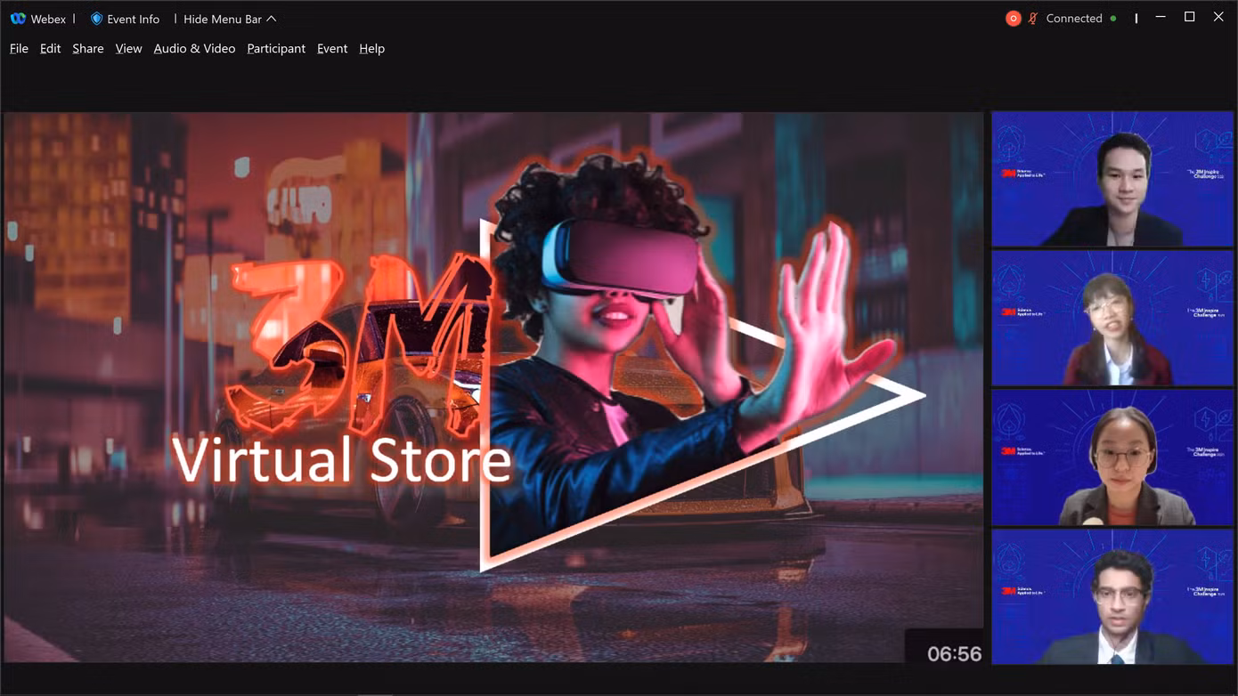 Với ý tưởng về một cửa hàng thực tế ảo (virtual store), đại diện đến từ Việt Nam đã giành ngôi Á quân trong cuộc thi vừa rồi. Với ý tưởng về một cửa hàng thực tế ảo (virtual store), đại diện đến từ Việt Nam đã giành ngôi Á quân trong cuộc thi vừa rồi.