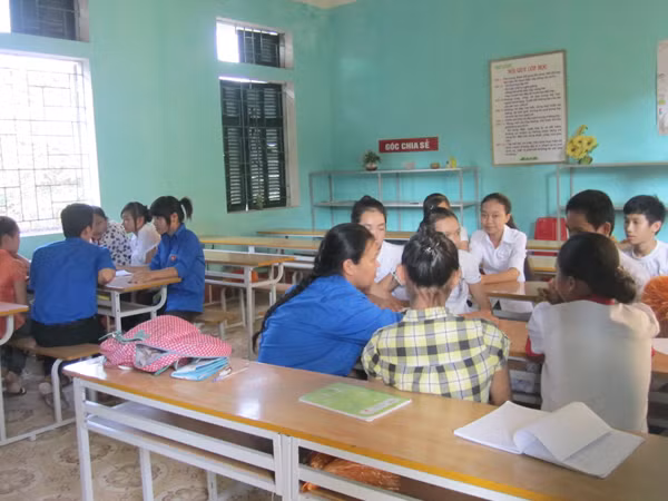 Truyền thông về bạo lực gia đình cho người dân Ảnh : N.H