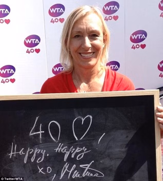 Người cũ Martina Navratilova