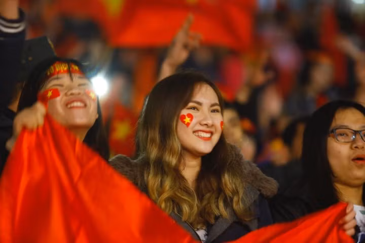 U23 Việt Nam hát 'Niềm tin chiến thắng' trên sân Mỹ Đình ảnh 21