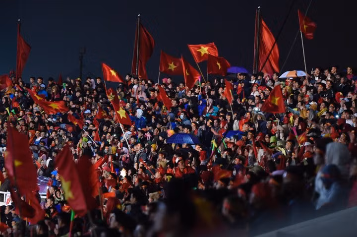 U23 Việt Nam hát 'Niềm tin chiến thắng' trên sân Mỹ Đình ảnh 12