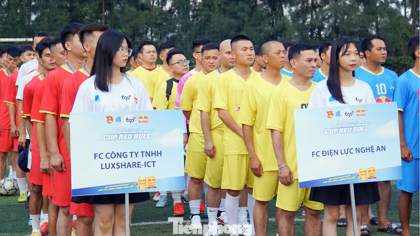 Các đội xuất sắc vượt qua vòng bảng tại 6 tỉnh thành tham gia vòng chung kết giải bóng đá thanh niên công nhân 2024. Các đội xuất sắc vượt qua vòng bảng tại 6 tỉnh thành tham gia vòng chung kết giải bóng đá thanh niên công nhân 2024.