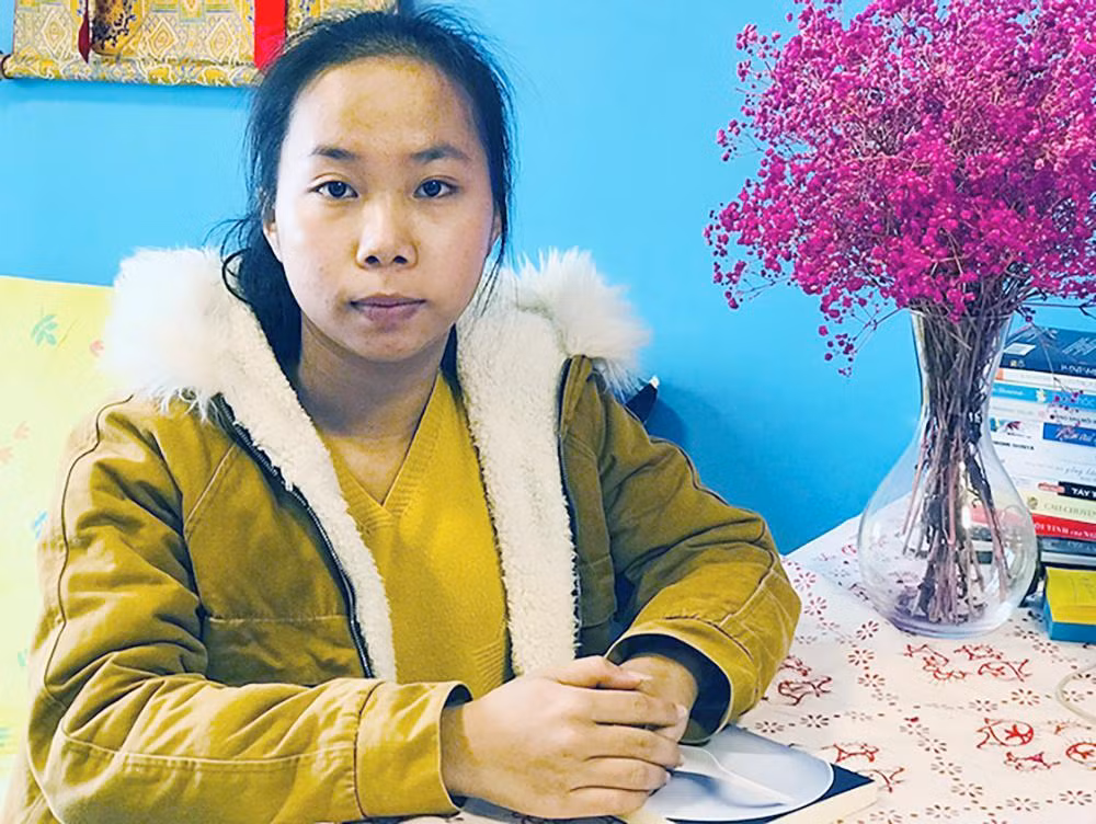 Nguyễn Thị Oanh là sinh viên duy nhất đạt học bổng Trái tim Sư tử trị giá 1 tỷ đồng của BUV năm 2020.
