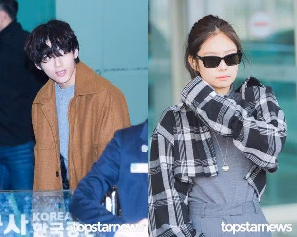 Jennie (BLACKPINK) đang vướng vào tin đồn đến Mỹ với V (BTS)