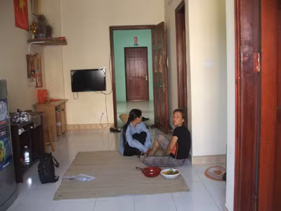 P508 A3 đã cho gia đình khác “ở nhờ, trông nhà”. Ảnh: Minh Tuấn
