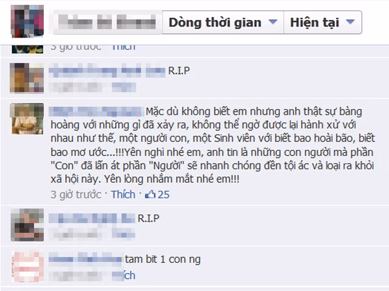 Một dòng comment của cư dân mạng