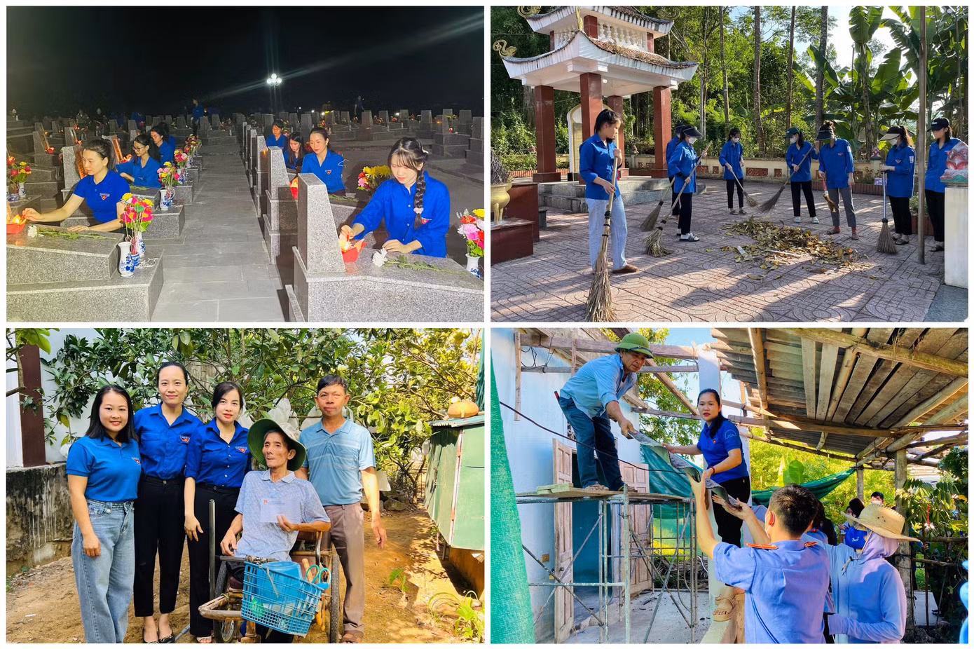 Những hình ảnh đẹp của tuổi trẻ Hà Tĩnh trong mùa hè tình nguyện. Những hình ảnh đẹp của tuổi trẻ Hà Tĩnh trong mùa hè tình nguyện.