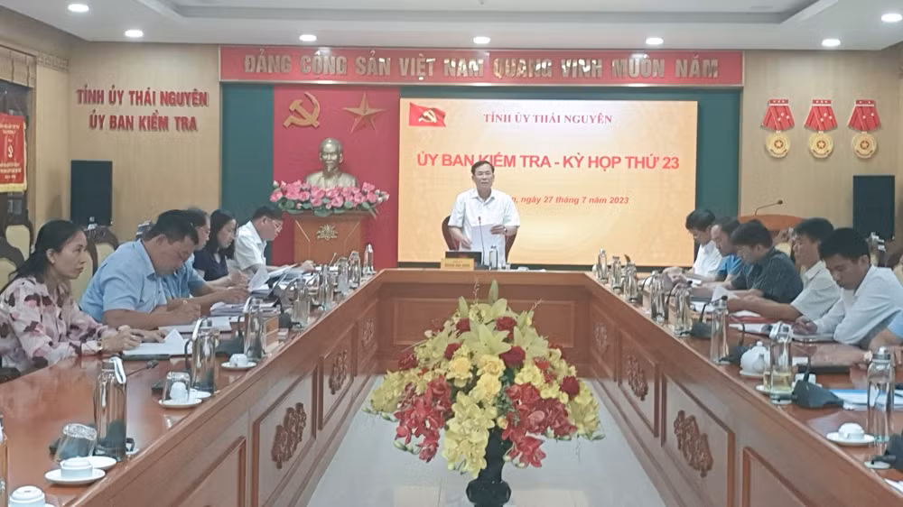 Quang cảnh kỳ họp. Ảnh: Cổng thông tin điện tử Đảng bộ tỉnh Thái Nguyên Quang cảnh kỳ họp. Ảnh: Cổng thông tin điện tử Đảng bộ tỉnh Thái Nguyên