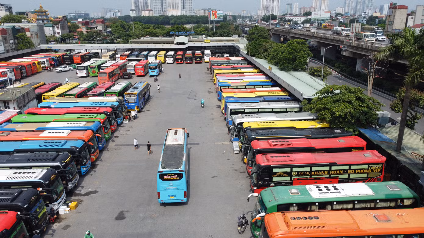 Bến xe Nước Ngầm đã có kế hoạch phục vụ và tăng cường xe phục vụ dịp Quốc khánh 2/9
