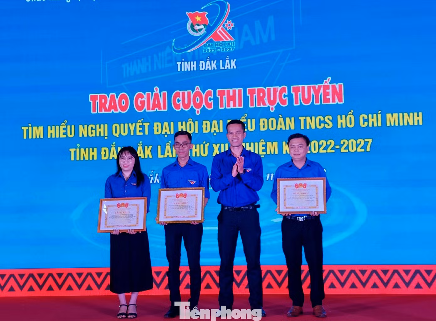 Cá nhân, tập thể xuất sắc được trao giải cuộc thi trực tuyến tìm hiểu Nghị quyết Đại hội Đoàn TNCS Hồ Chí Minh tỉnh Đắk Lắk