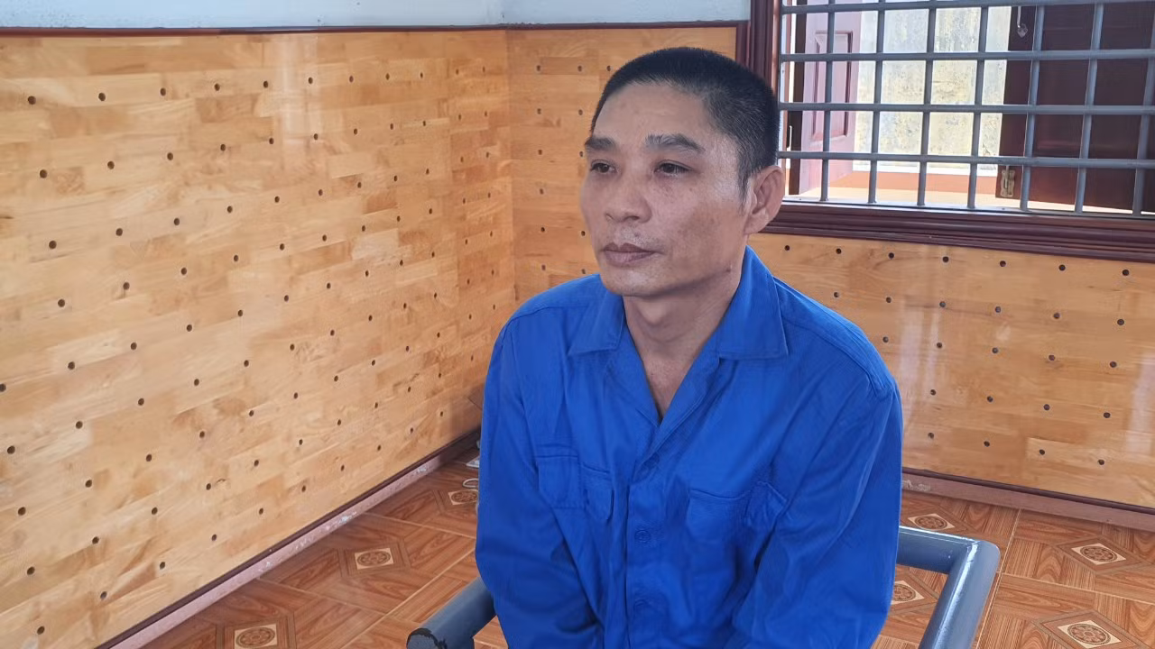 Bùi Văn Liêm tại cơ quan công an Bùi Văn Liêm tại cơ quan công an