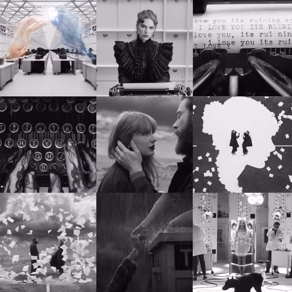 Các phân cảnh trong MV Fornight của Taylor Swift. Các phân cảnh trong MV Fornight của Taylor Swift.