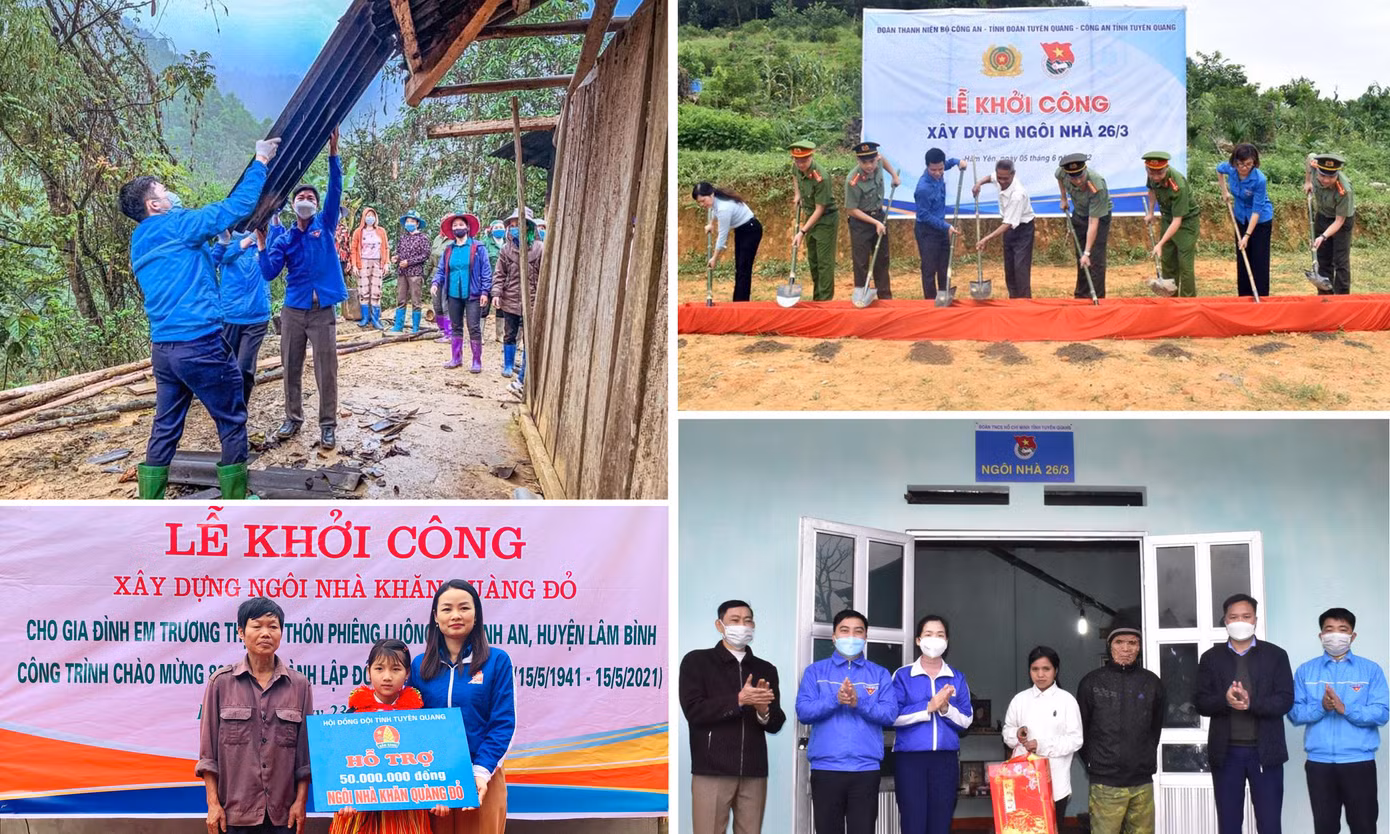 Qua rà soát, tổng hợp, đánh giá về thực trạng nhà ở toàn tỉnh có 3.820 hộ đang ở nhà tạm, nhà dột nát (trong đó, tổng số hộ Đoàn viên thanh niên nghèo đang ở nhà tạm, nhà dột nát là 139 hộ). Ảnh: TĐTQ.
