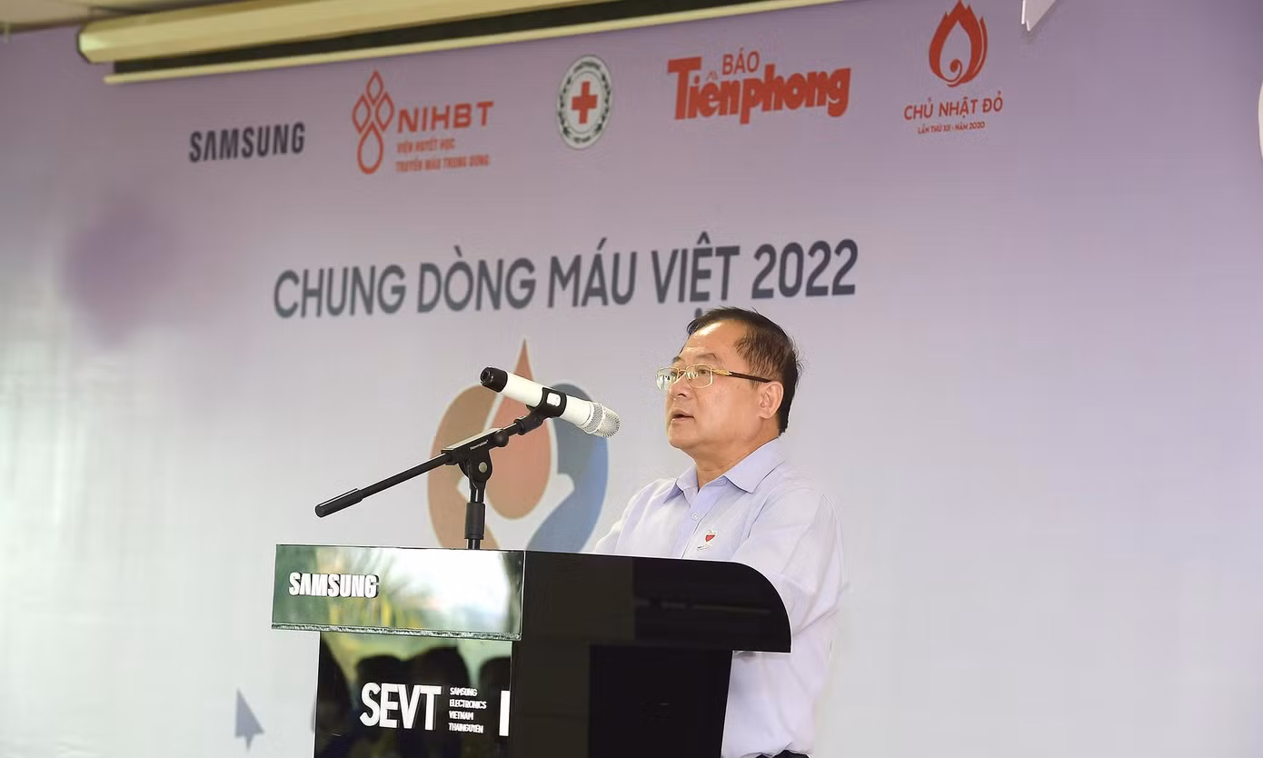Nhà báo Lê Xuân Sơn phát biểu tại chương trình. Ảnh: Xuân Tùng Nhà báo Lê Xuân Sơn phát biểu tại chương trình. Ảnh: Xuân Tùng