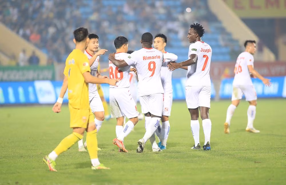 Hải Phòng nguy cơ tan đàn xẻ nghé sau thành công ở mùa giải 2022. Ảnh: VPF