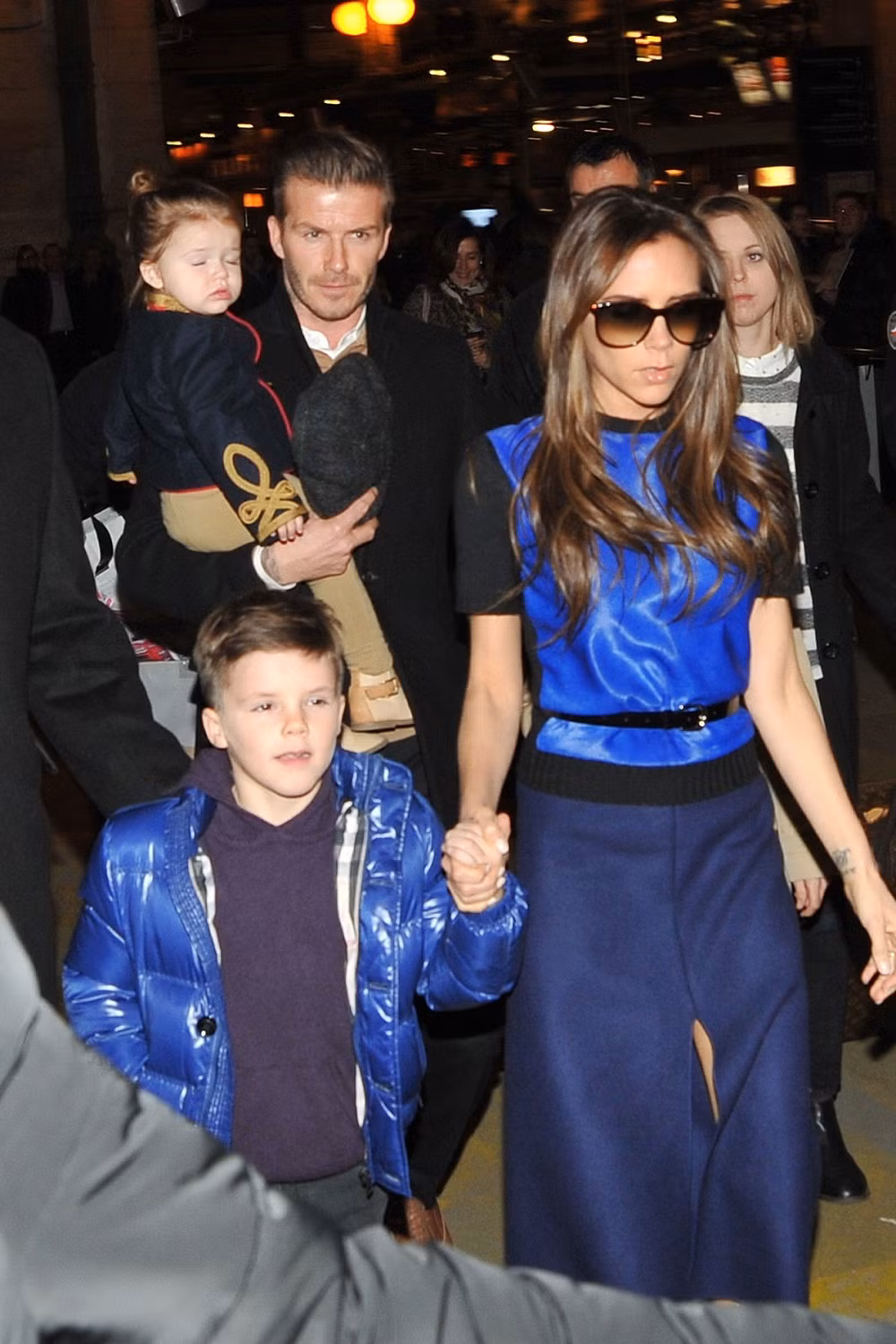 Gia đình Beckham cùng tới Pháp để tổ chức sinh nhật sớm cho Cruz 