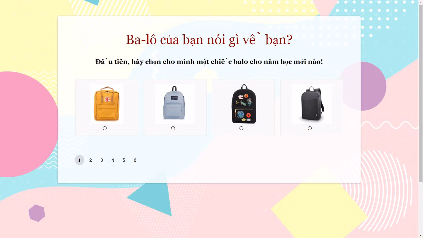 Không chỉ là kênh thông tin, chúng mình còn có thể tương tác, khám phá nhiều điều thú vị qua các quiz "cute hột me" thế này nữa nhé!