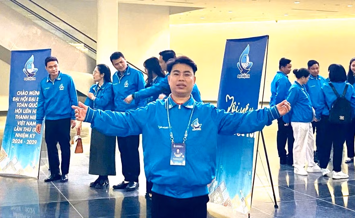 Anh Nguyễn Khắc Cường tại Đại hội đại biểu toàn quốc Hội LHTN Việt Nam lần thứ IX, nhiệm kỳ 2024 - 2029. Anh Nguyễn Khắc Cường tại Đại hội đại biểu toàn quốc Hội LHTN Việt Nam lần thứ IX, nhiệm kỳ 2024 - 2029.