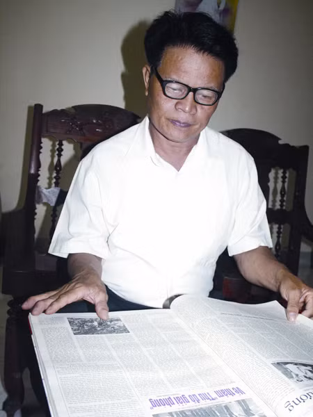 Ông Trần Quang Cơ và những số báo chống tiêu cực trên báo Lao động Nghệ An