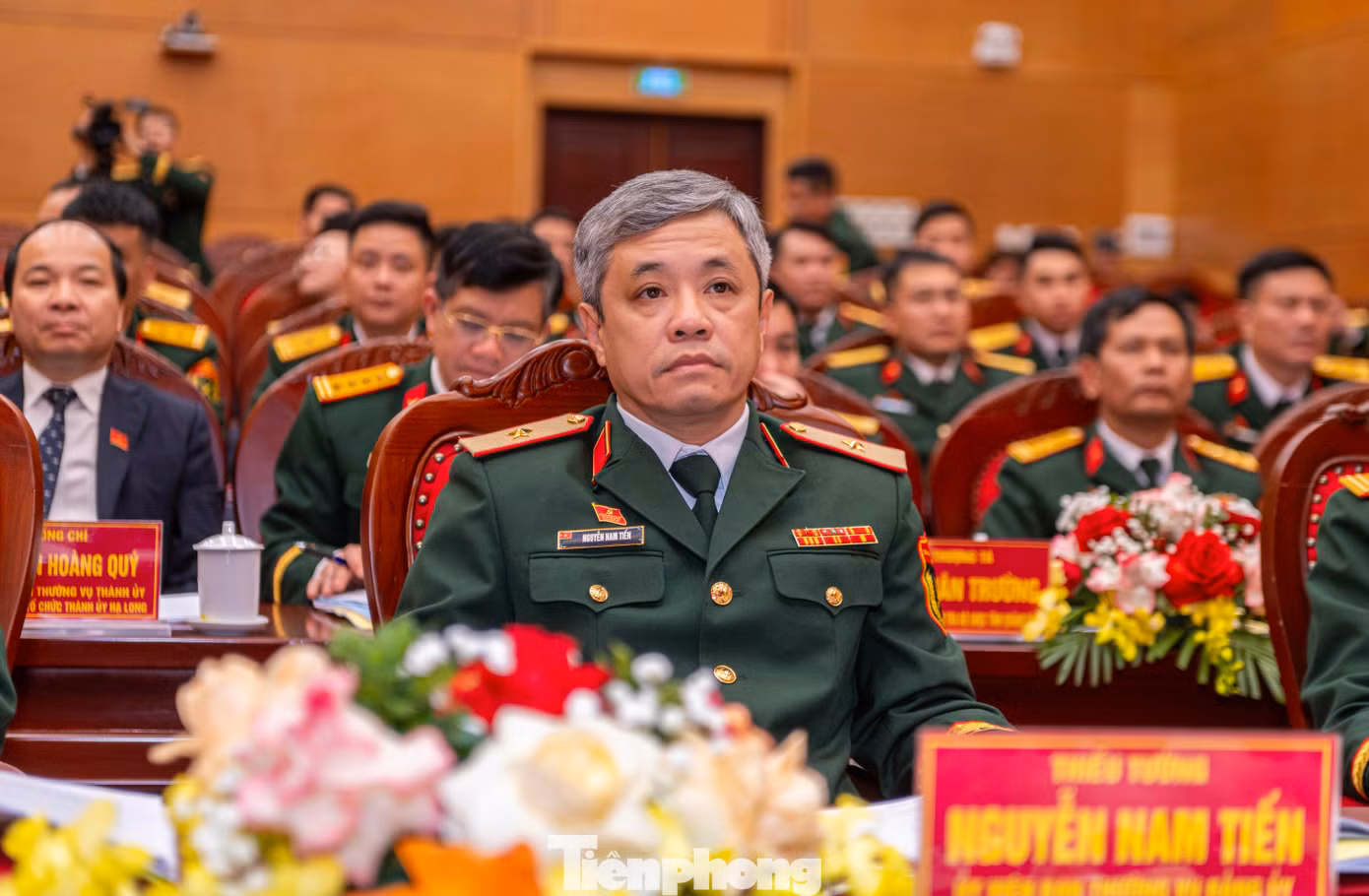 Tham dự Đại hội, về phía Quân khu 3 có Trung tướng Nguyễn Quang Cường - Bí thư Đảng ủy, Chính ủy Quân khu; Thiếu tướng Nguyễn Nam Tiến - Ủy viên Thường vụ Đảng ủy, Chủ nhiệm Chính trị Quân khu. Tham dự Đại hội, về phía Quân khu 3 có Trung tướng Nguyễn Quang Cường - Bí thư Đảng ủy, Chính ủy Quân khu; Thiếu tướng Nguyễn Nam Tiến - Ủy viên Thường vụ Đảng ủy, Chủ nhiệm Chính trị Quân khu.