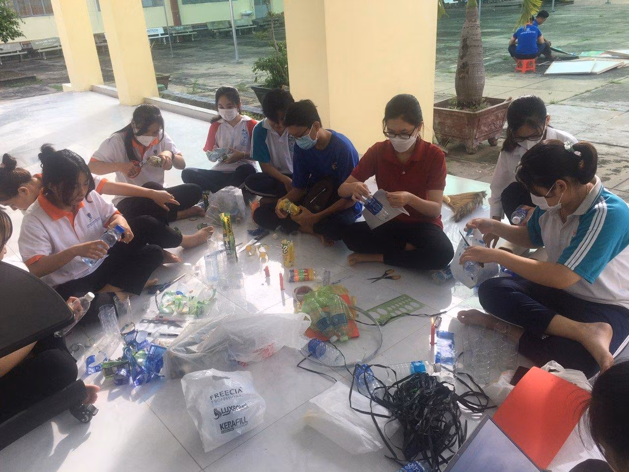 Dự án thiện nguyện của các bạn học sinh THPT Huỳnh Tấn Phát.