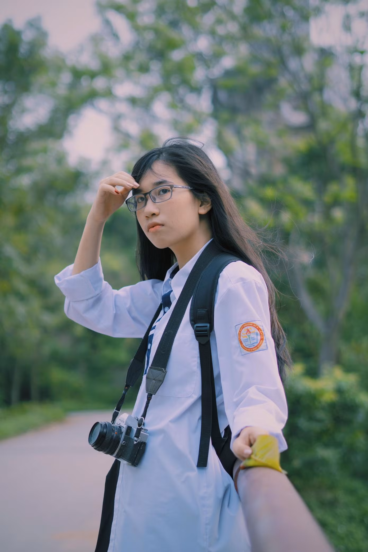 Bạn Trịnh Thùy Trang (THPT Chương Mỹ A, Hà Nội). Bạn Trịnh Thùy Trang (THPT Chương Mỹ A, Hà Nội).