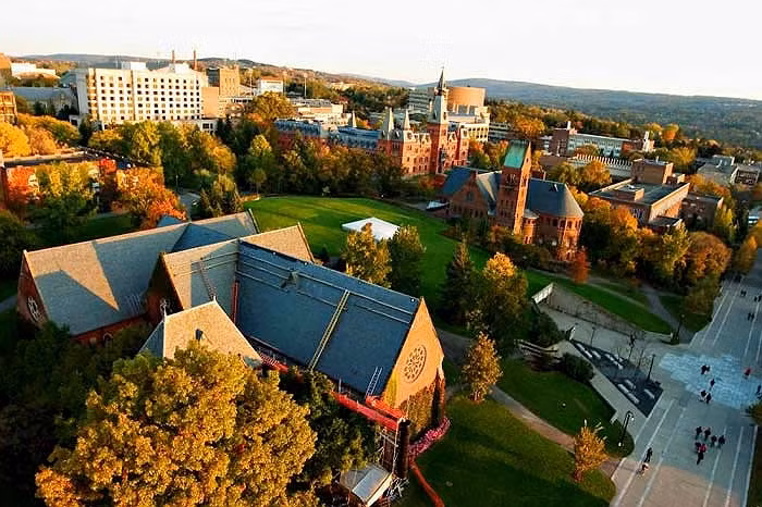 Cornell là một trường đại học tư tọa lạc ở Ithaca, New York với 14 trường con trực thuộc. Là thành viên trẻ nhất của Ivy League, Cornell được thành lập năm 1865 