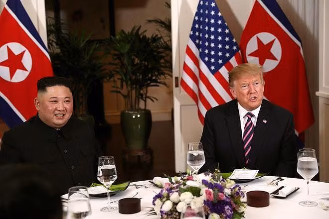 Toàn cảnh hai ngày thượng đỉnh của Tổng thống Trump và Chủ tịch Kim tại Hà Nội ảnh 11