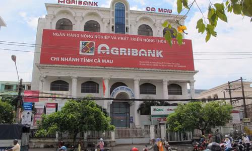 Chi nhánh Ngân hàng NN- PTNT Cà Mau dư luận cho là mục tiêu của vụ cướp