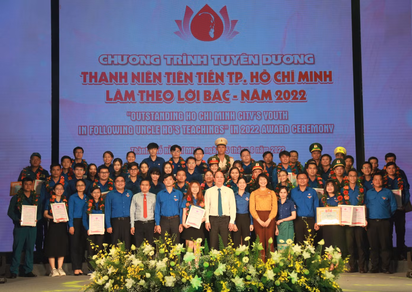 Lãnh đạo thành phố kỳ vọng mỗi bạn trẻ được tuyên dương hãy tiếp tục lan tỏa các giá trị tốt đẹp trong xã hội, truyền đi những thông điệp ý nghĩa cho thế hệ trẻ thành phố.