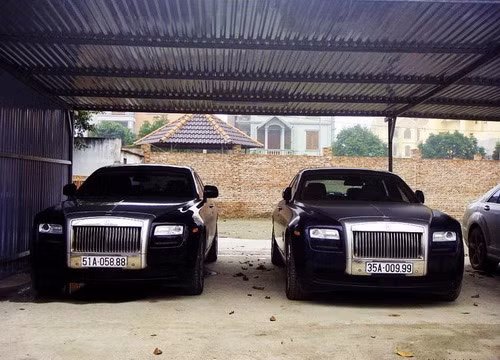 Garage với các siêu xe của bầu Thụy